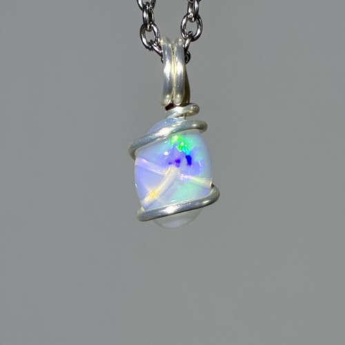 Halskette mit welo opal - welo,
