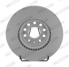 2x Bremsscheibe PREMIER FERODO DDF3121C Schachtel für VW CADDY 5 SBB SBJ SBA SBH