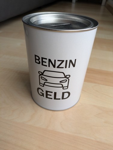 Benzingeld dose auto - benzingeld,