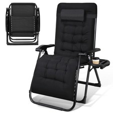 1/2Liegestuhl klappbar, Gartenliege Sonnenliege Liegen Relaxsessel Garten Balkon