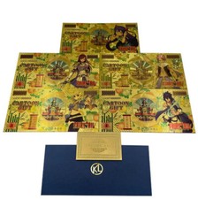 Fairy Tail (B) 5x vergoldete