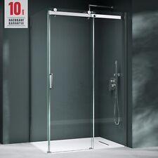 Duschkabine Schiebetür Duschabtrennung 120x90cm Rechteckig H:195cm 8mm ESG Nano