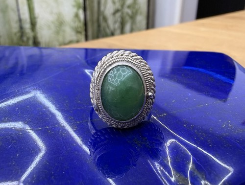 Aventurin ring 835er silber - aventurin,