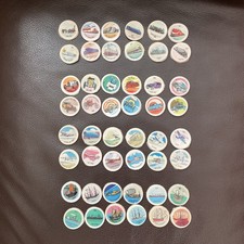 Meilensteine der Verkehrsgeschichte - 48 COCA COLA KNIBBELBILDER 1982 - komplett