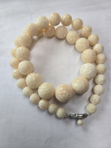 Vintage tiefseekoralle kette - vintage,