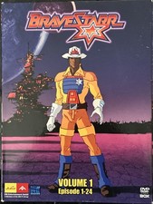 BraveStarr - Volume 1 - Episode 1-24 - Digipack (4 DVDs) Zust. Gut