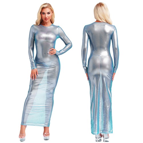Damen metallic glänzendes - de,