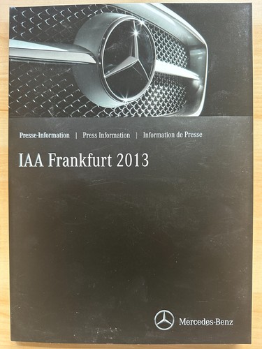 Pressemappe mercedes iaa - pressemappe,