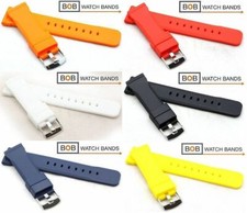 KAUTSCHUKUHRENARMBAND SILIKONUHRENARMBAND TAUCHERUHRBAND Typ: Airplane AUSWAHL