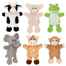 goki Handpuppe Kuh, Schwein