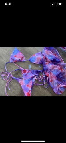 Bikini bunt mit tuch - bikini,