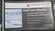 Centa Star  Daunen Kassettendecke Golf von Alaska -  Warm -  135x200 cm
