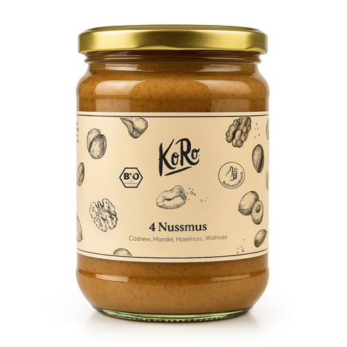 Koro bio nussmus - koro, |