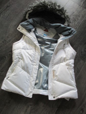Weste Winter,weiß mit Kaputze, Damen, Gr.38