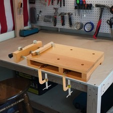 Tragbare Holzwerkbank