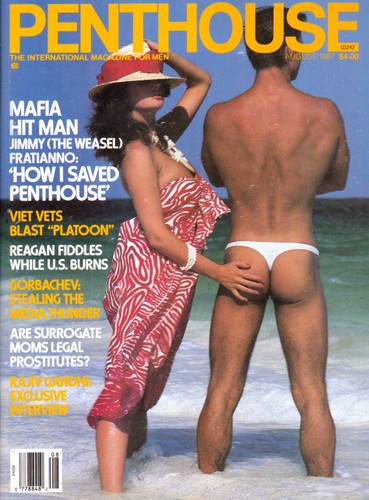 Penthouse mens adult magazine