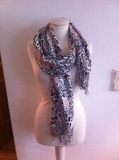 H&M Animal Schal Zu Shirt Pullover Jacke