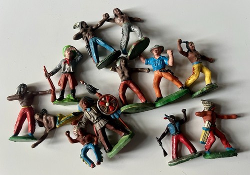Indianer spielfiguren set 12 - set,,