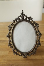 Alter Metall Bilderrahmen