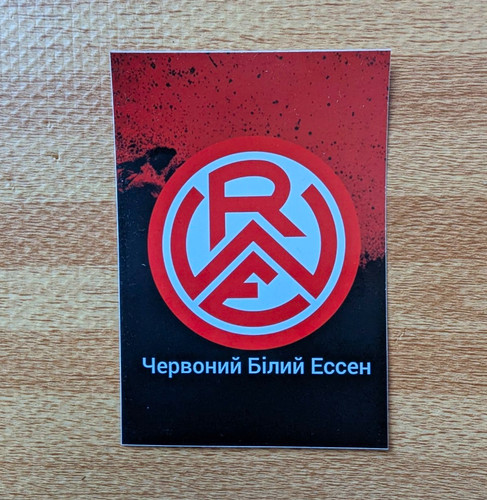 Rot weiss essen rwe - rot-weiss, sticker