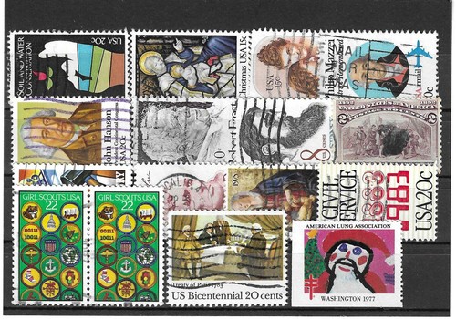 Usa briefmarken gestempelt - ,