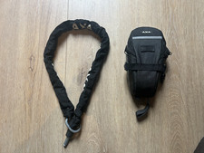 AXA Einsteckkette RL 100 für Rahmenschloss mit Satteltasche