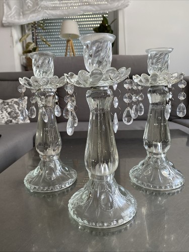 Kristallglas kerzenständer - kristallglas,