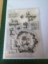 Clearstamps Schriftzüge