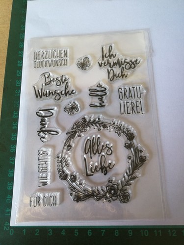 Clearstamps schriftzüge - clearstamps,