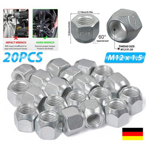 20x radmuttern muttern - 20x,