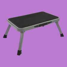 Einzeltrittstufe klappbar für