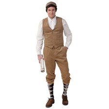 Herren-Hose Knickerbocker beige