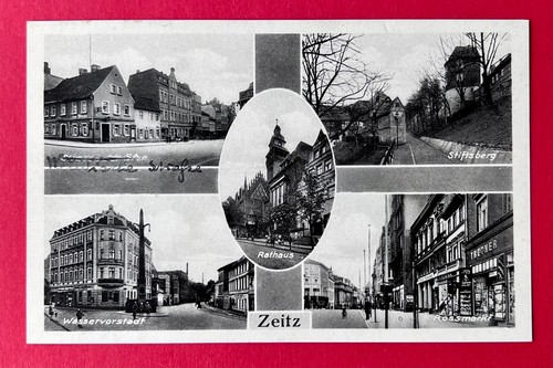 Zeitz 1939 rathaus - zeitz, um