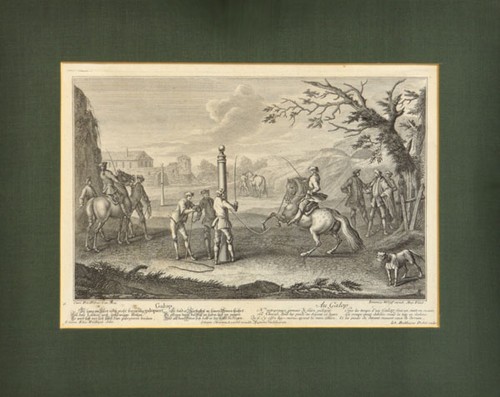 Ridinger galop solang ein - galop.,