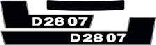 Deutz D2807 Aufkleber