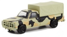CHEVROLET M1008 CUCV with Cargo Cover - 1984 - camouflage - Greenlight 1:64