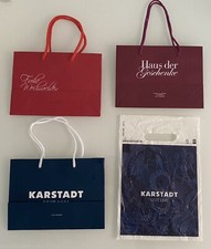 4 x KARSTADT Einkaufstüte Tragetasche Tüte Sammler