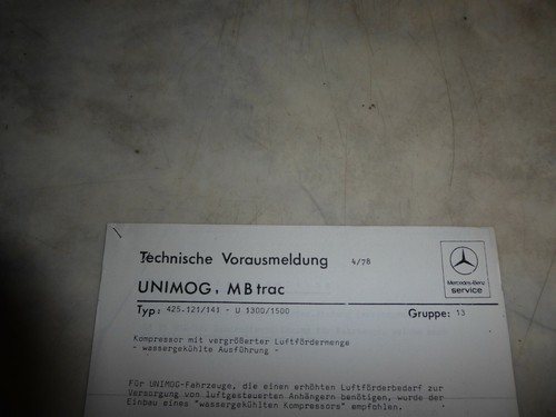 Technische vorausmeldung - technische,