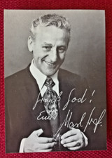 Repro-Autogramm von Maxl Graf (verst.), s/w-Bild-Karte, Postkartengröße