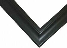 Leerrahmen Bilderrahmen-Holz-Barock-Sondermaße-alle Größen 862 Schwarz - Matt