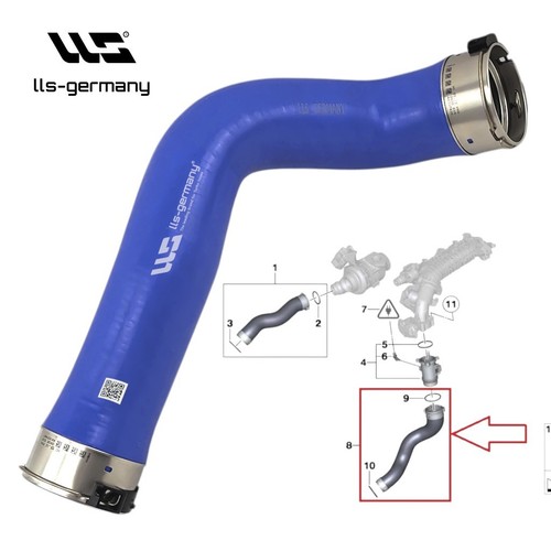 Verstärkter ladeluftschlauch - verstärkter,