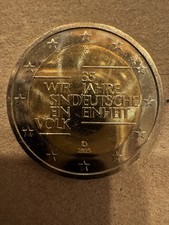 Wir Sind Ein Volk 35 Jahre Deutsche Einheit Fehlprägung 2€ Münze 2025