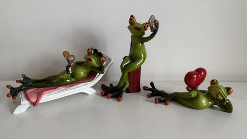Frosch figuren set - figuren,