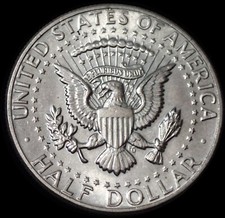 US Kennedy Half Dollar 1971 Philadelphia Münze WCA A245