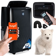 BERDSEN 5 in 1 Mobiles Klimagerät Klimaanlage 14000 BTU Timer Heizfunktion APP
