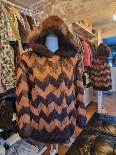 Echtpelz vintage jacke - vintage,