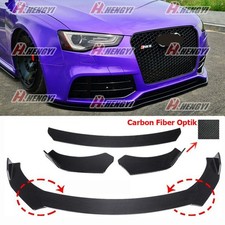 Carbon Frontspoilerlippe Frontlippe Spoiler Für Audi A4 B7 B8 A3 S3 RS5 RS6 RS7