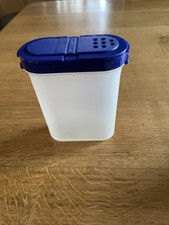 ? Tupperware A91 GEWÜRZ-RIESE 270ml Blau Gewürzstreuer Salz Pfeffer