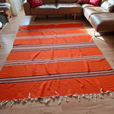 Handgewebter Flachteppich (Kilim ) 238cm  x 187 cm , Überwurf, Morocan teppich