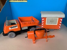 me - PLAYMOBIL Klicky von 1974 - 3203 3207 Baustellwagen Bautruck Mörtelmischer
